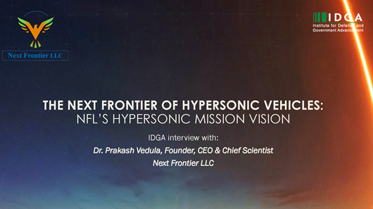 The Next Frontier of Hypersonc Vehicles: NFL's Hypersonic Mission Vision