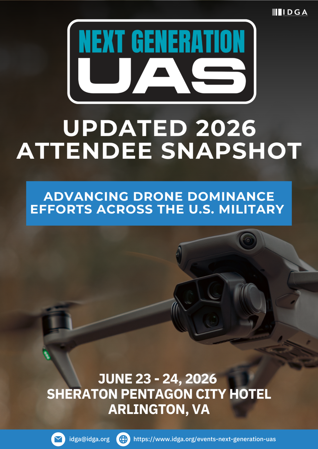 Next Generation UAS | Early 2026 Attendee Snapshot
