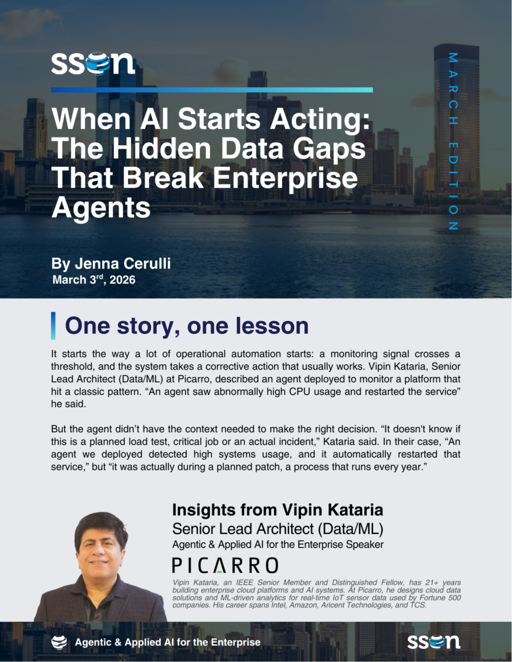 Exclusive Access: When AI Starts Acting: The Hidden Data Gaps That Break Enterprise Agents