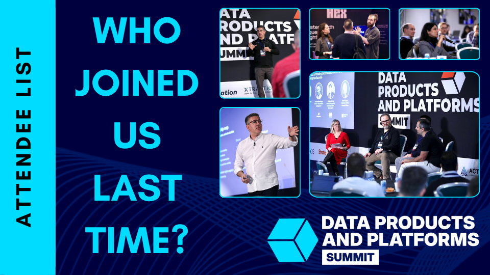 Data Products and Platform Summit Past Attendee List