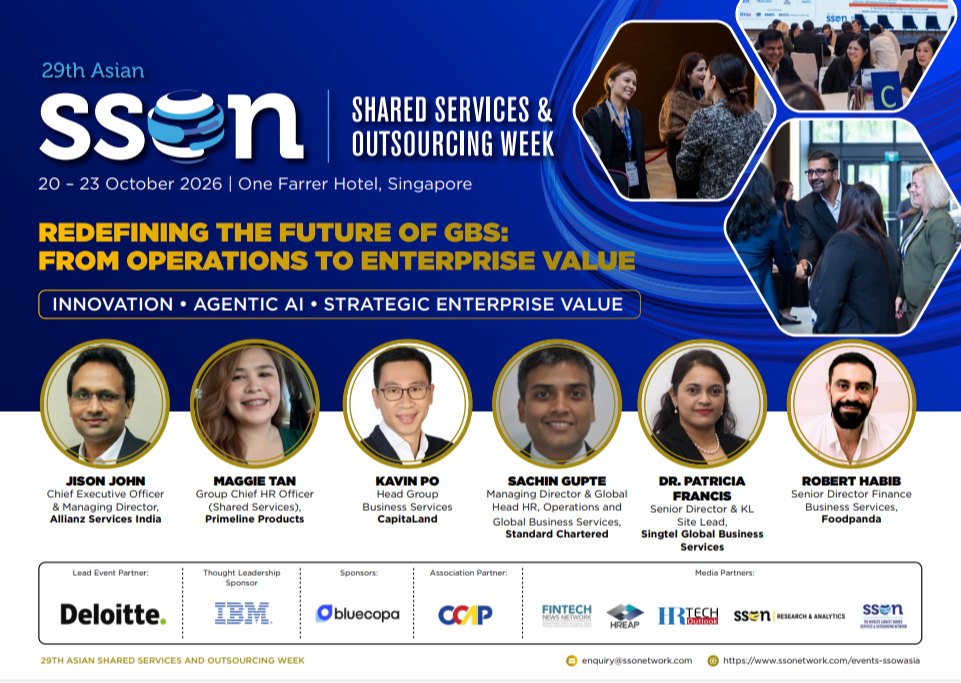 29th Asian Shared Services and Outsourcing Week Agenda