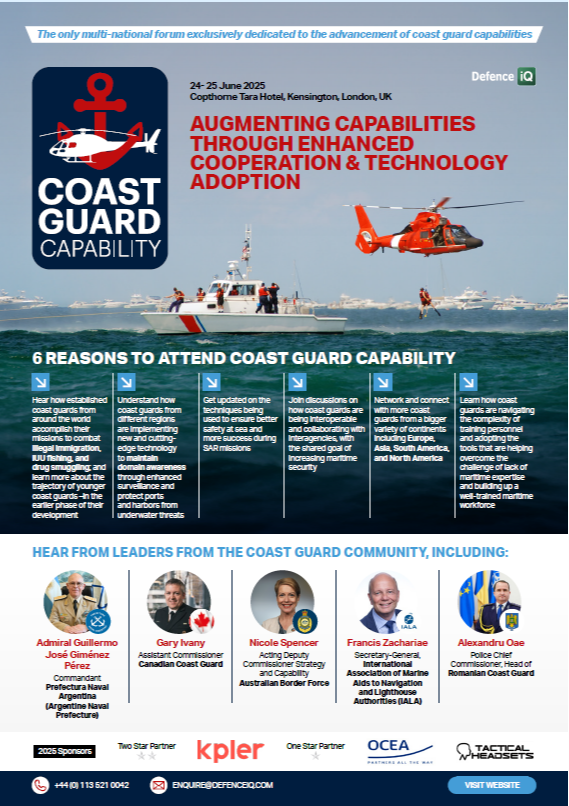 Coast Guard Capability 2025 - Official Agenda