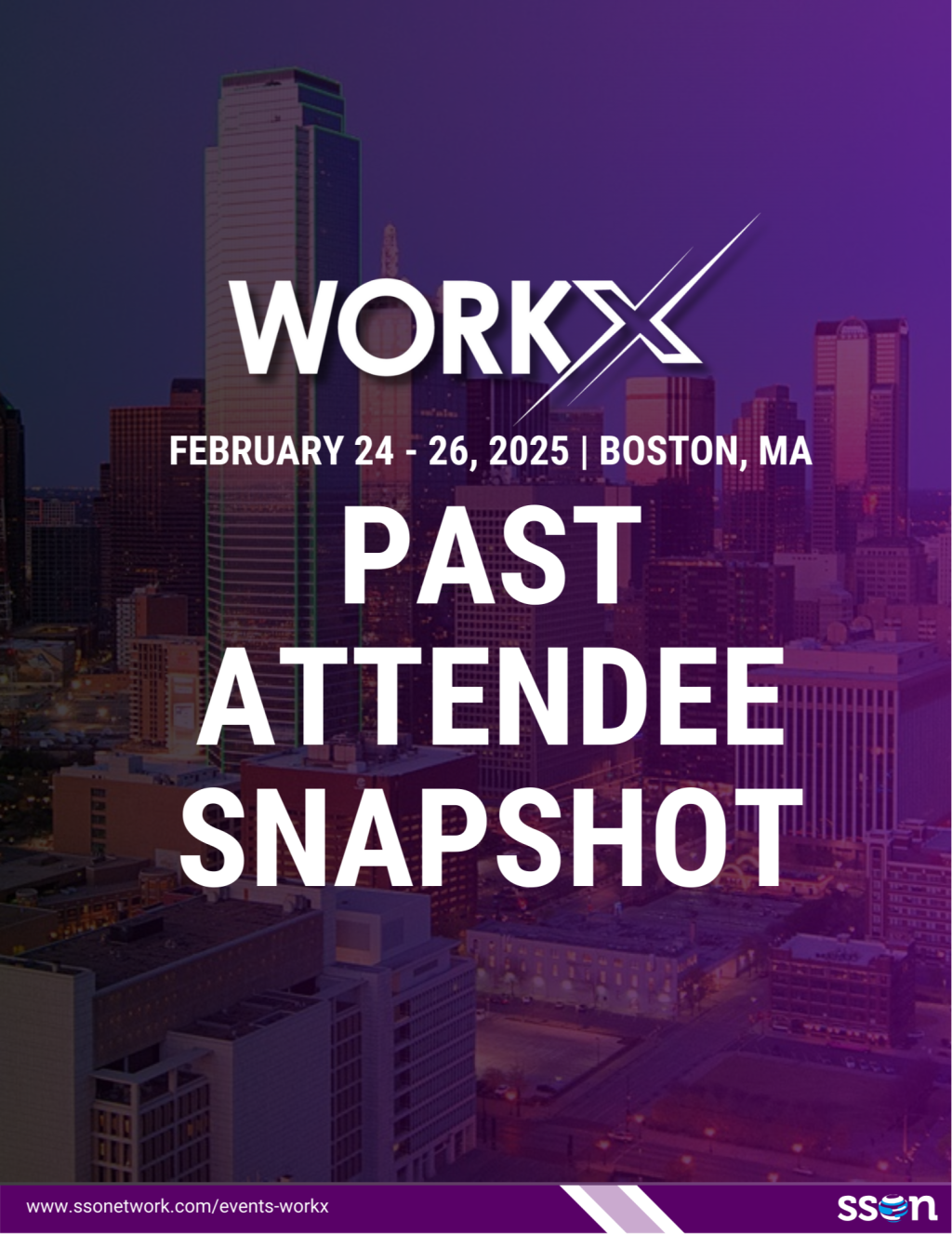 WorkX Past Attendee Snapshot
