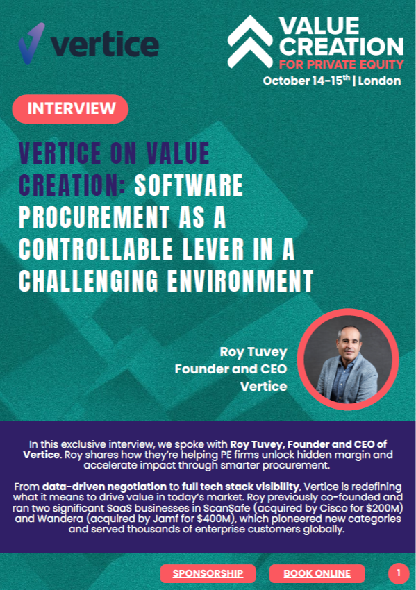 Interview | Vertice on Value Creation: Software Procurement as a Controllable Lever in a Challenging Environment