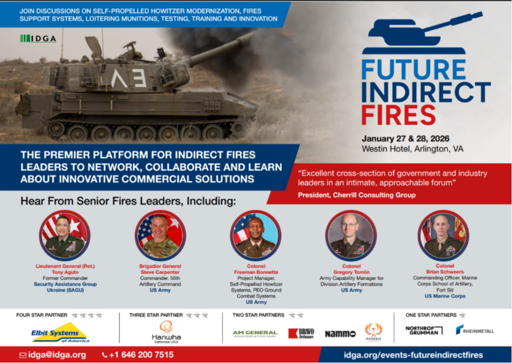Future Indirect Fires | 2026 Official Agenda