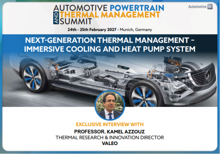 Next-Generation Thermal Management - Immersive Cooling and Heat Pump Systems