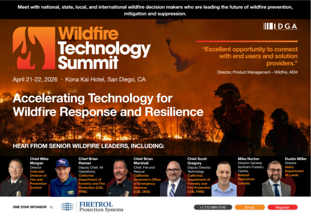 IDGA Wildfire Technology Summit | 2026 Agenda