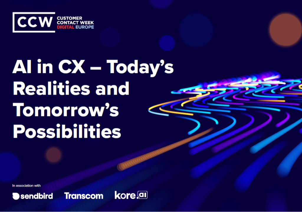 AI in CX - Today's Realities and Tomorrow's Possibilities