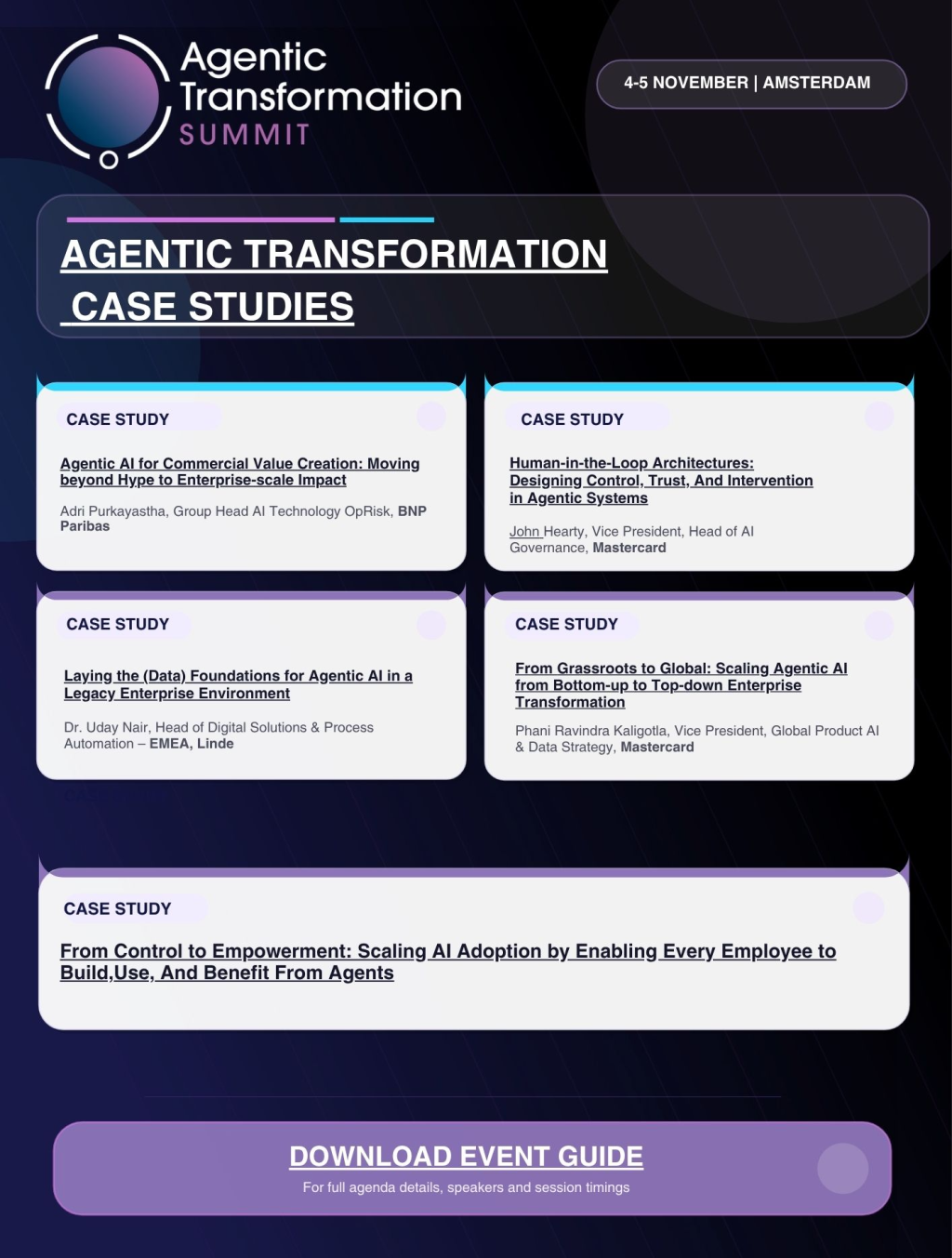 An Easy Guide to the Agentic Transformation Case Studies
