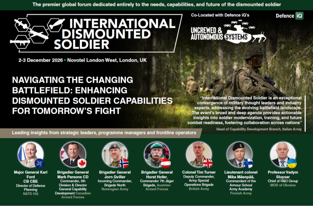 International Dismounted Soldier Agenda