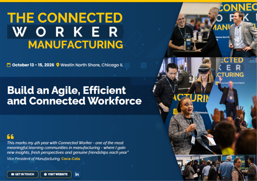The Connected Worker: Manufacturing Summit 2026 Event Guide