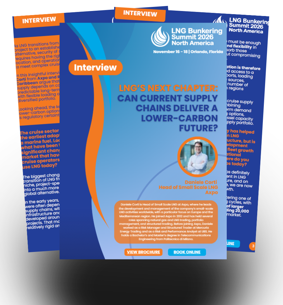 Interview | LNG's Next Chapter: Can Current Supply Chains Deliver A Lower-Carbon Future? | Insights from Daniele Corti