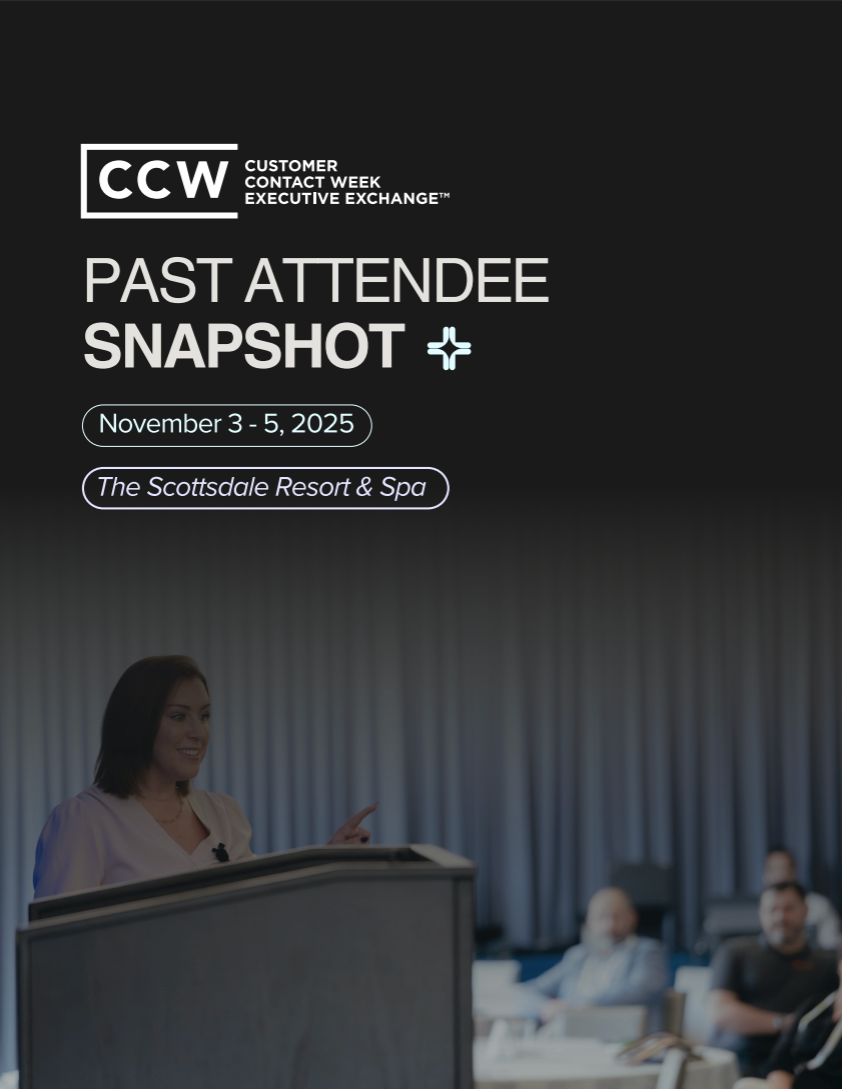 View Past Attendee Snapshot | CCW Executive Exchange November 2025