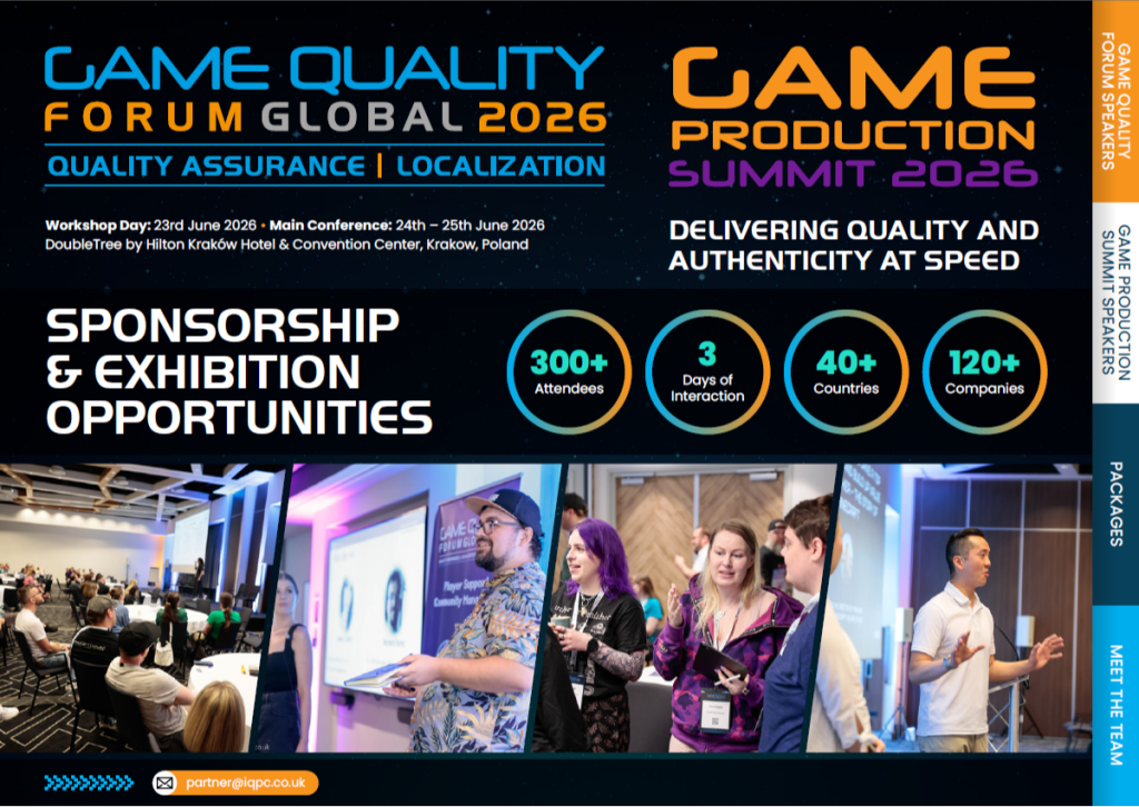 2026 Game Production Summit - Sponsorship & Networking Prospectus