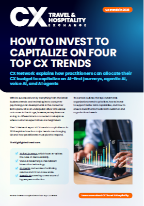 How to Invest to Capitalize on Four Top CX Trends