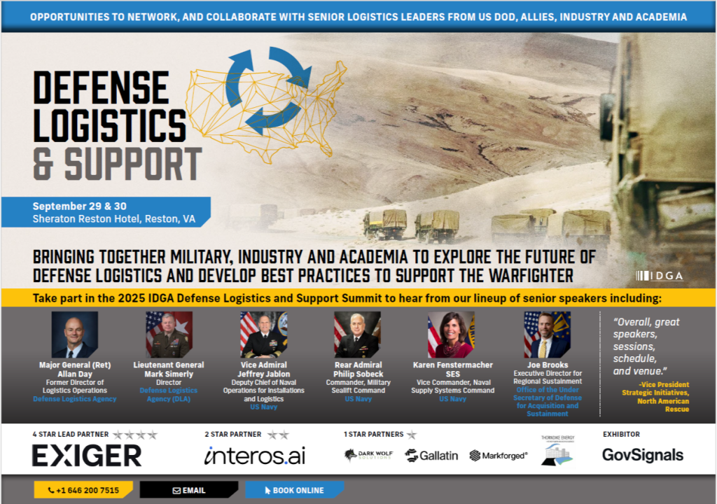 Defense Logistics and Support - 2025 Official Agenda