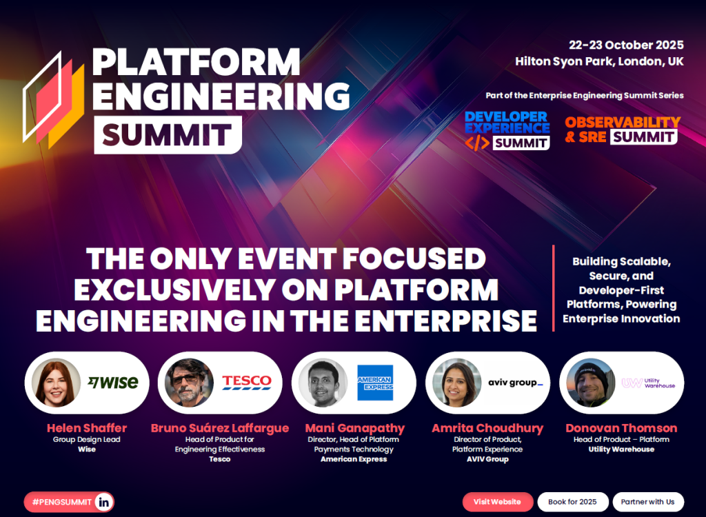 Platform Engineering Summit | 2025 Event Agenda