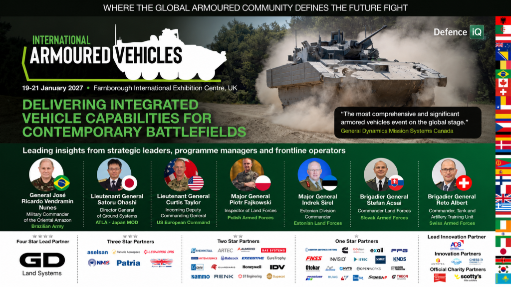 International Armoured Vehicles - 2027 Official Agenda