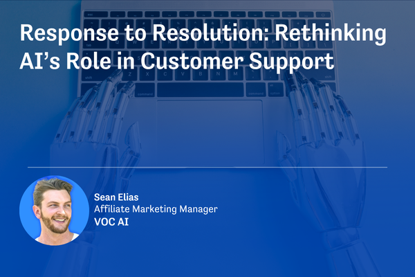 Response to Resolution: Rethinking AI’s Role in Customer Support
