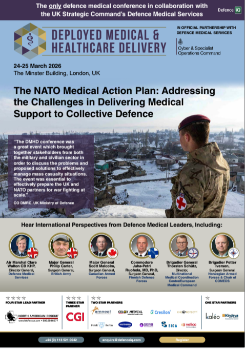 Deployed Medical and Healthcare Delivery - Early Agenda