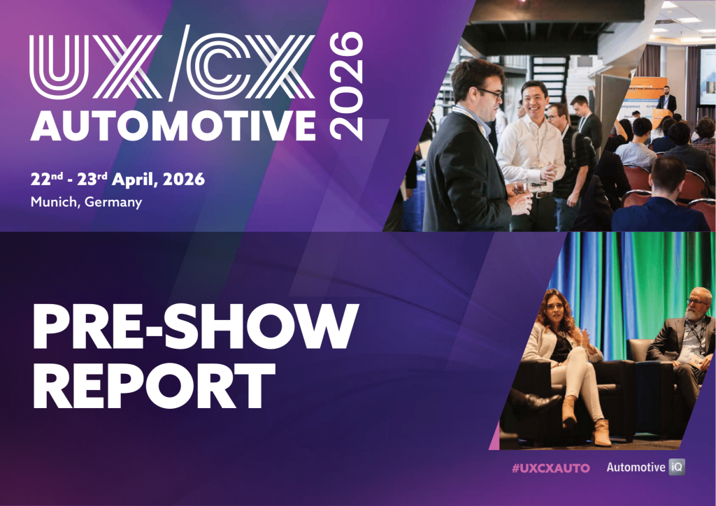 UX/CX in Automotive 2026 Pre-Show Report