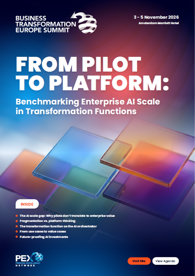Report | From Pilot to Platform: Benchmarking Enterprise AI Scale in Transformation Functions – PEX Network