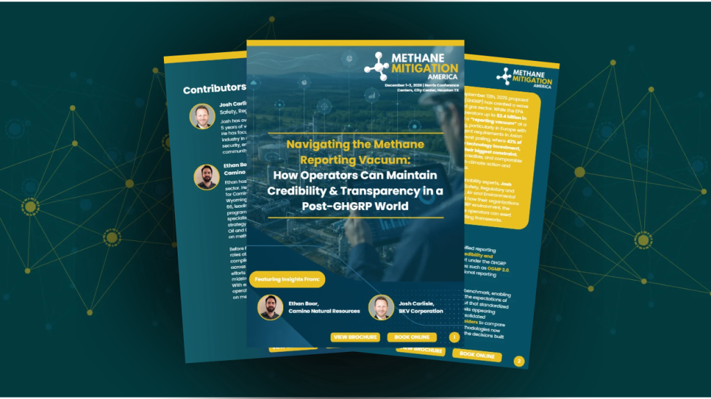 Double Interview | Navigating the Methane Reporting Vacuum: How Operators can Maintain Credibility & Transparency in a Post-GHGRP World