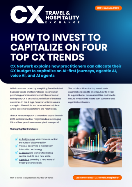Download the guide: How to invest to capitalize on CX trends