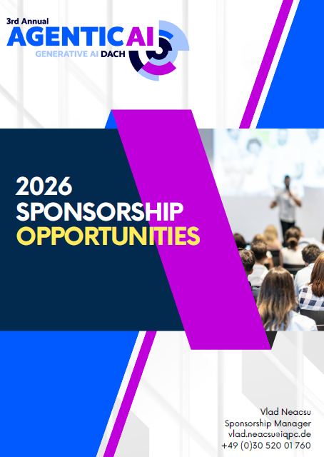 Agentic AI | Generative AI DACH 2026 - Sponsorship-Prospekt