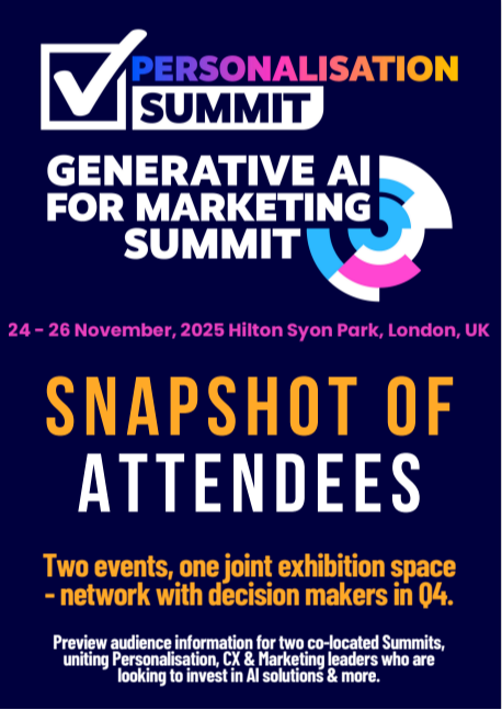 Personalisation & Gen AI for Marketing - 2025 Attendees