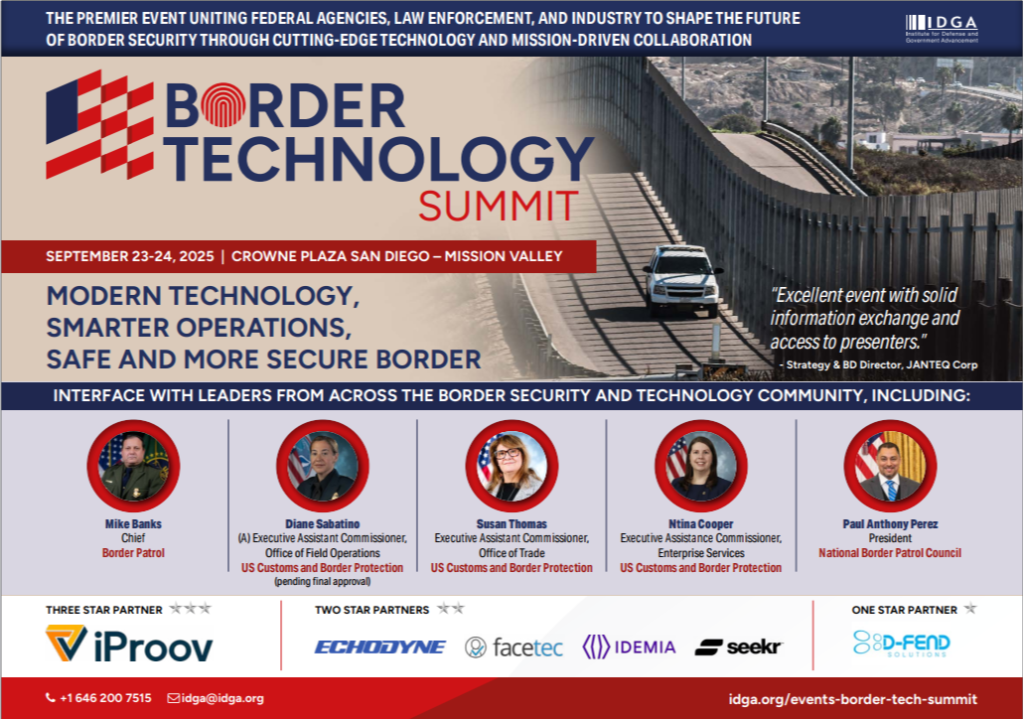 Border Technology Summit - Official Program