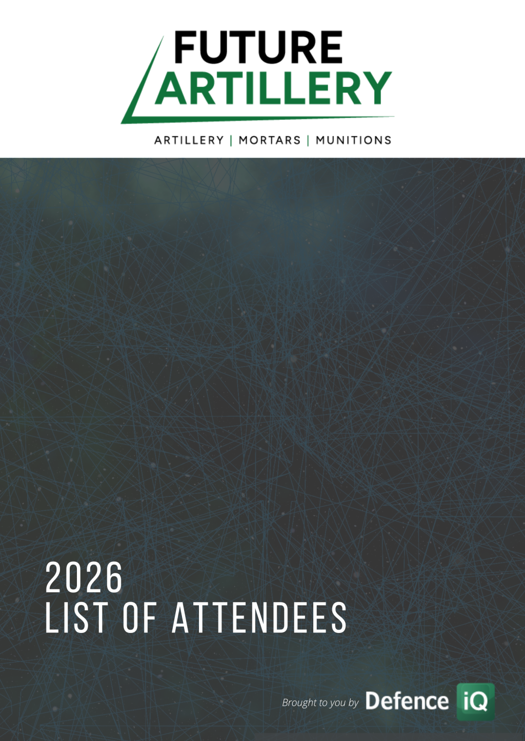 Future Artillery Attendee Snapshot