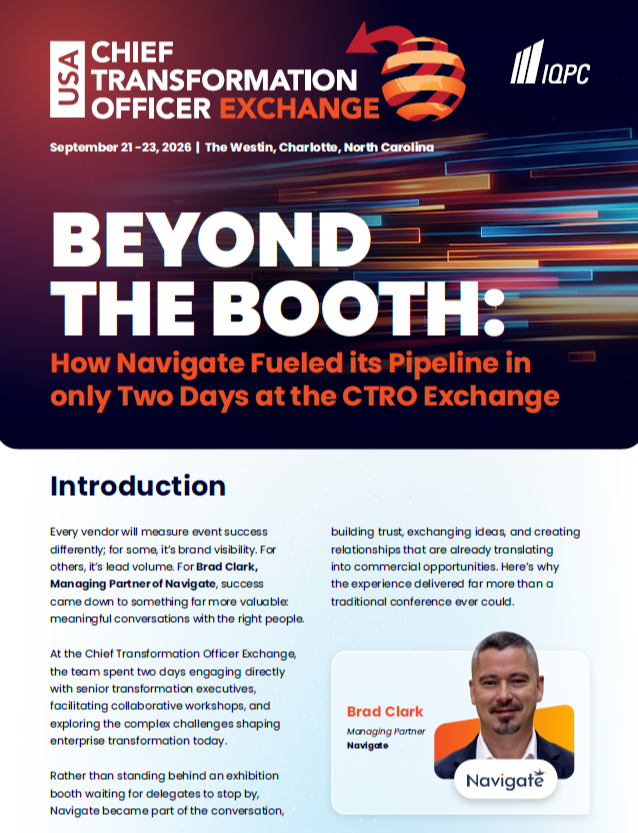 Interview | Beyond the Booth: How Navigate Fueled its Pipeline in Only 2 Days at the CTRO Exchange