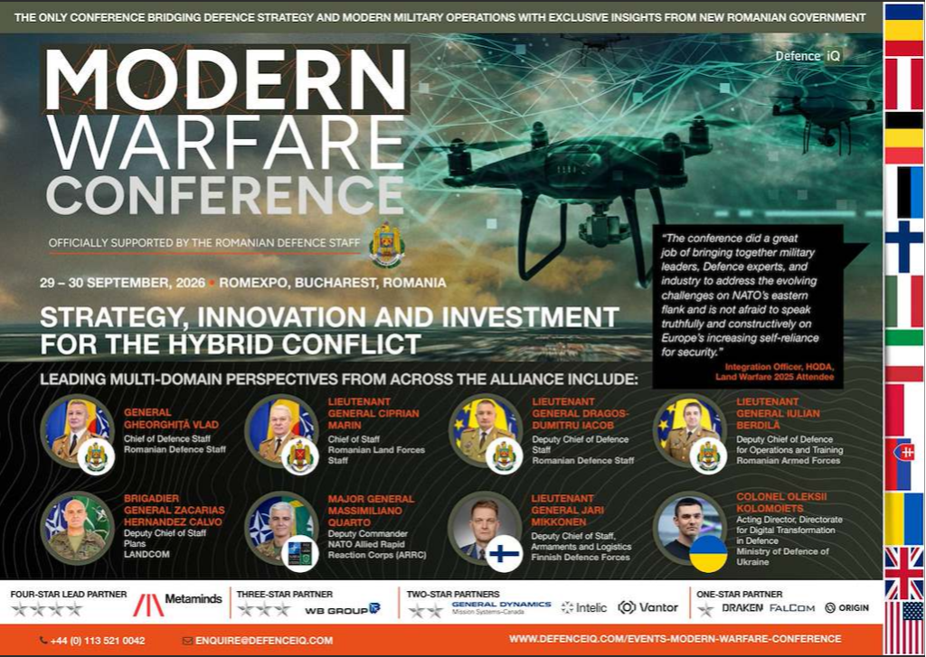 Modern Warfare Conference | 2026 Official Agenda