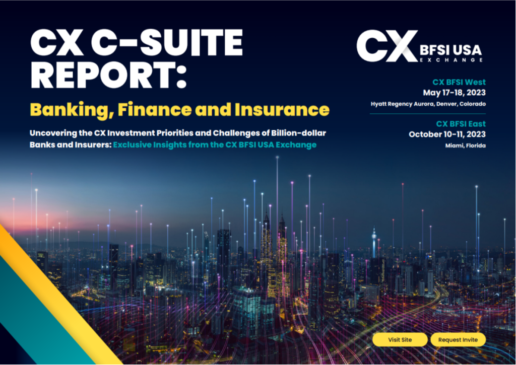 CX C-Suite Report: Banking, Finance and Insurance