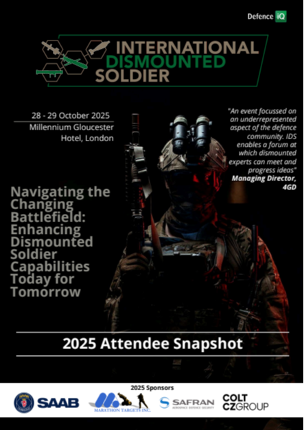 2025 International Dismounted Soldier - Early Attendee Snapshot