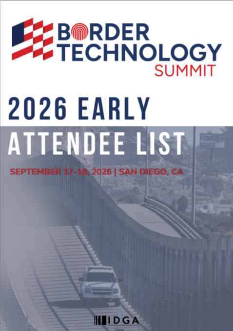 Border Technology Summit - 2026 Agenda for Sponsorship