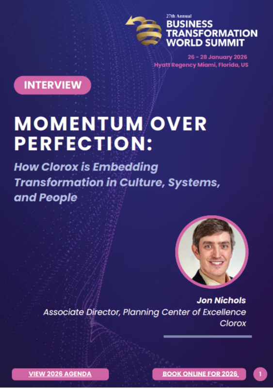 Interview | Momentum over Perfection: How The Clorox Company is Embedding Transformation in Culture, Systems, and People