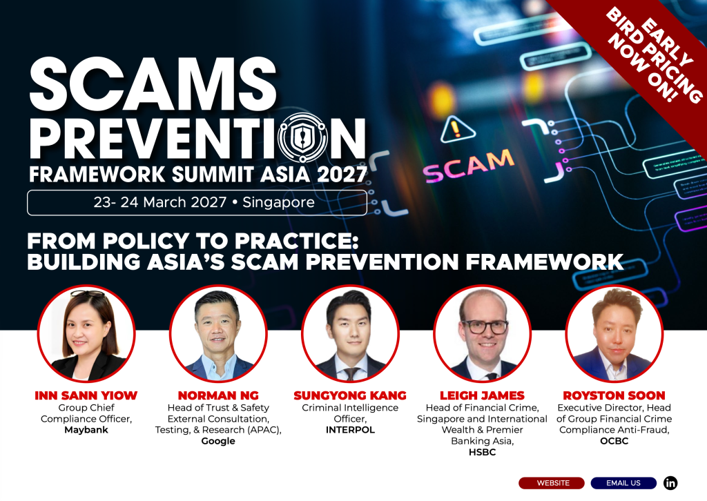 Scams Prevention Framework Summit Asia 2027 Agenda Brochure