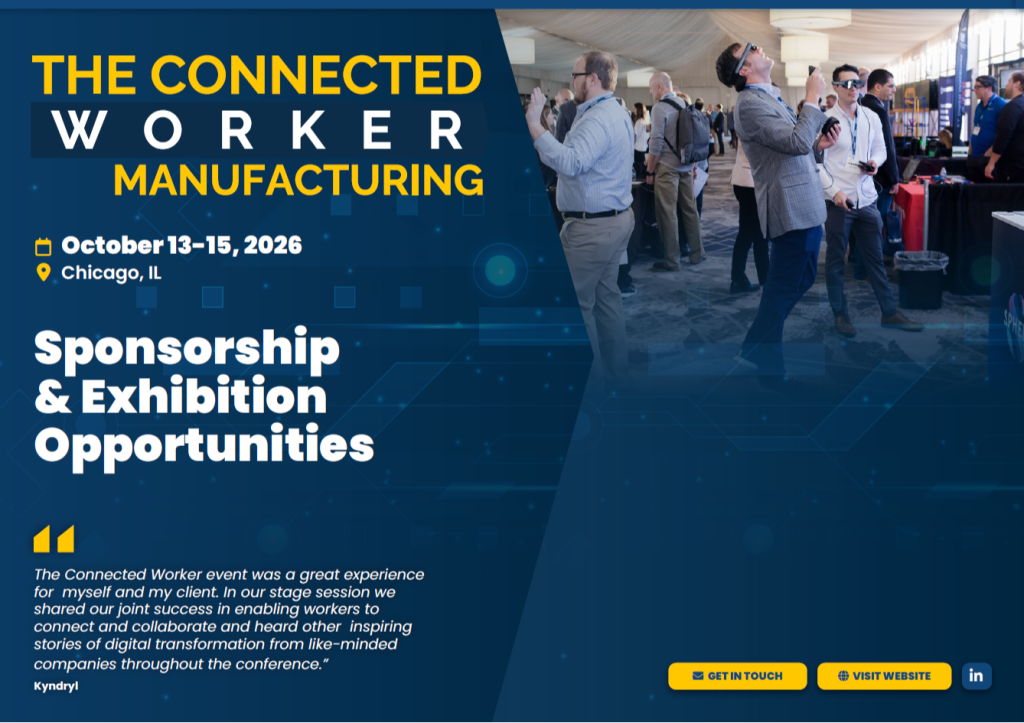 The Connected Worker: Manufacturing Summit - Sponsorship Prospectus