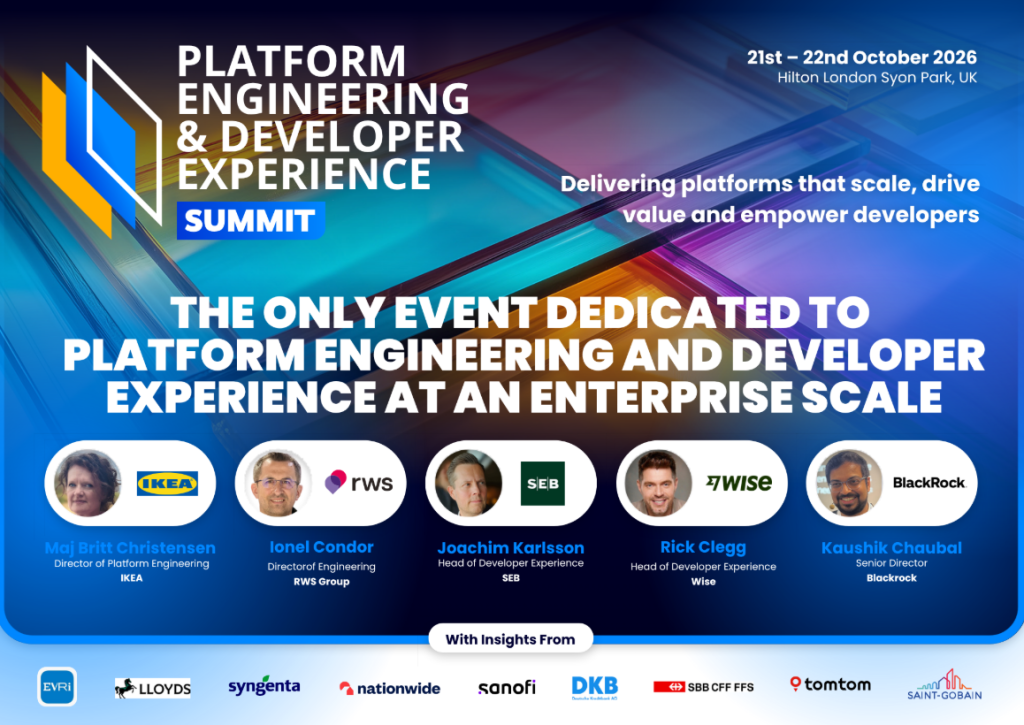 Platform Engineering & Developer Experience Summit 2026 Agenda