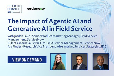The Impact of Agentic AI and Generative AI in Field Service 