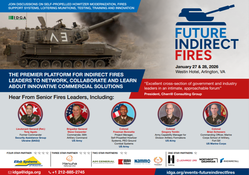 Future Indirect Fires | 2026 Official Agenda