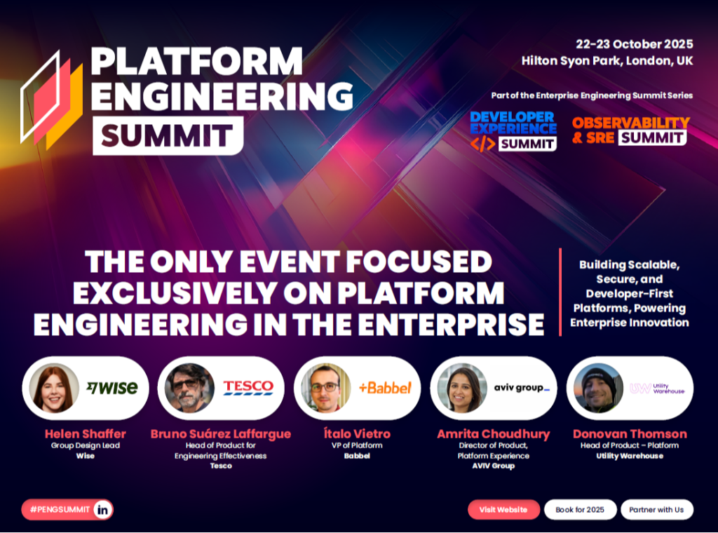 Platform Engineering Summit | 2025 Event Agenda