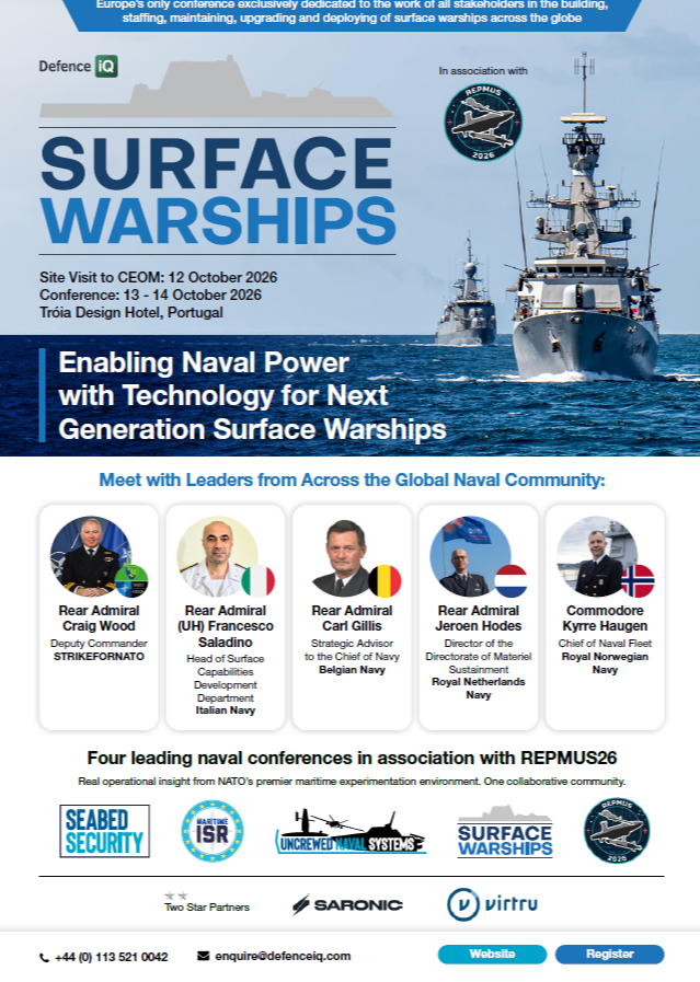 Surface Warships 2026 Onsite Agenda