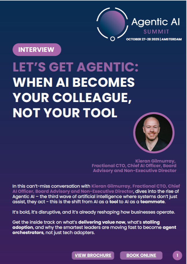 Interview | Let’s Get Agentic: When AI Becomes Your Colleague, Not Your Tool