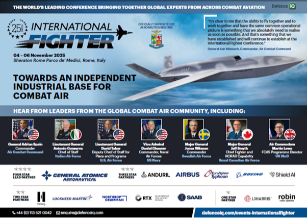International Fighter Conference Agenda
