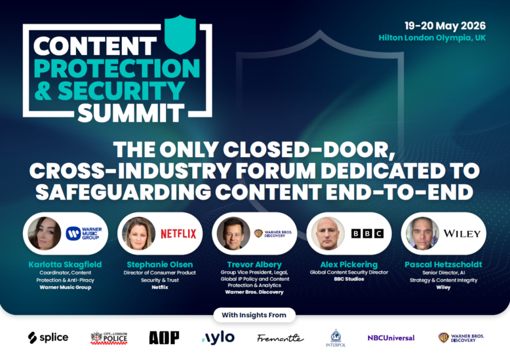 Content Protection & Security Summit | Event Agenda