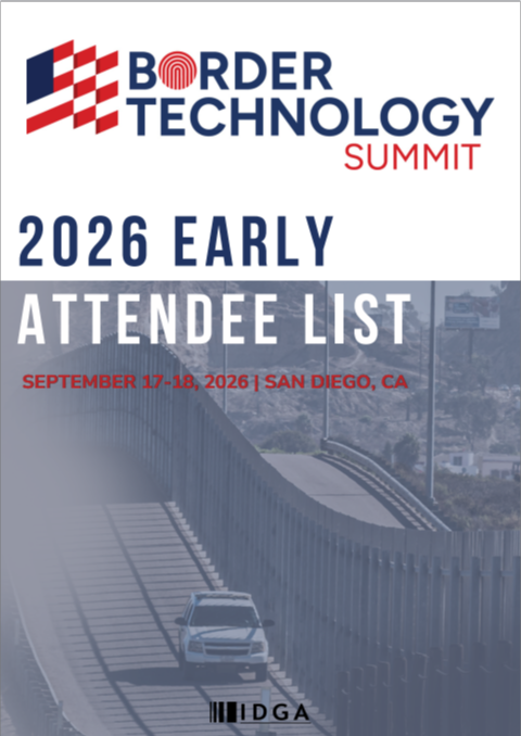Border Technology 2026 Attendee List for Sponsorship