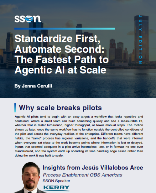 Standardize First, Automate Second: The Fastest Path to Agentic AI at Scale